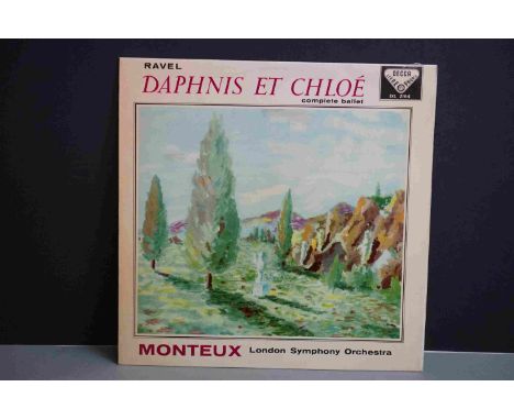 Vinyl - UK ED 1 Classical Stereo record on Decca Records to include SXL 2164 WBg ED1, MONTEUX, CONDUCTS RAVEL: DAPHNIS ET CHL