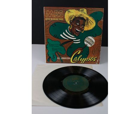 Vinyl - Reggae / Calypso - Monty Reynolds And His Silver Seas Orchestra - All Jamaican Calypsos (1957, UK 1st pressing, Motta