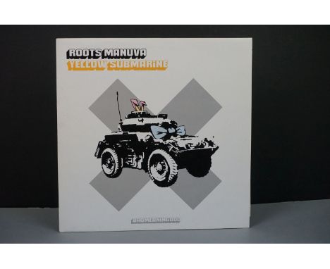 Vinyl - Roots Manuva Yellow Submarine (UDR 050) Rare ltd edition 12" 45 RPM, Single Sided, Single with Banksy cover artwork. 