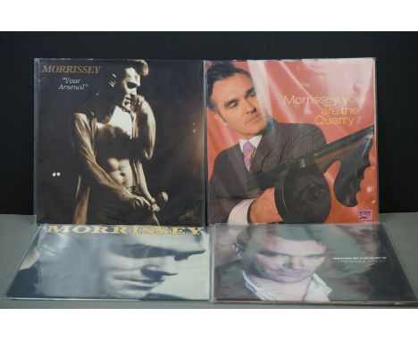 Vinyl - Four Morrissey LPs to include Your Arsenal, Viva Hate, Vauxhall and I &amp; You Are The Quarry, vg/vg+