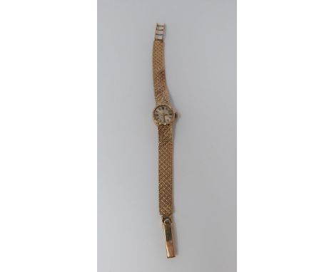 A Rotary 9ct yellow gold ladies watch, case by DS &amp; S, D Shackman &amp; Sons, made cases for Rolex and other prestigious 