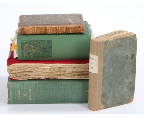 The Norfolk &amp; Norwich Remembrancer and Vade-Mecum, Norwich, printed and sold by Matchett &amp; Stevenson, 1822, calf spin