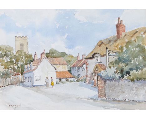 J M Pickin (British, 20th Century)'Gasche's Restaurant, Weybourne'signed (lower left), watercolour24 x 34cm (9.5" x 13.5")