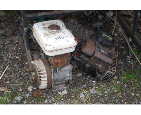 A Honda engine plus one other for spares and repairs.