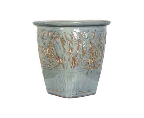 A CERAMIC POT, ANTON BOSCH (1958 - ) 