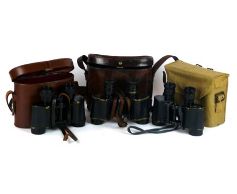 A pair WWI Royal field artillery binoculars 
Binoculars by Hunsicker & Alexis of Paris, with engraved serial no. S.I82314 M.G
