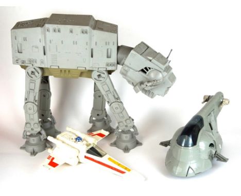 A large collection of Star Wars items
Including some box sets, Droid factory, Slave I and Millennium Falcon space set and Dar