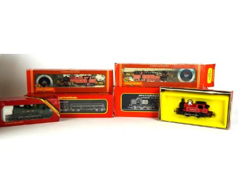 Eight boxed '00' gauge Hornby Railways tank locomotives and diesels
Comprising two x R.055 plus 4P2-6-4 tank locomotives numb