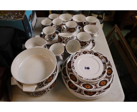 Midwinter Marquis of Queensbury Kismet pattern dinner service 