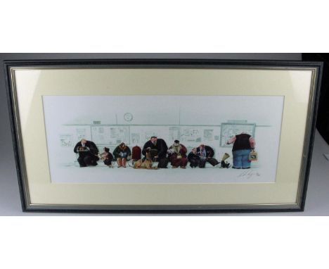 Lee Fearnley "Fur n Feathers" Signed Limited Edition Framed Print with COA. Lee Fearnley "Fur n Feathers" Signed Limited Edit