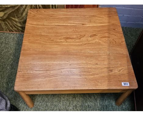 Ercol Low Square Elm table