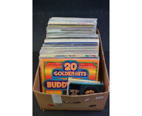 Vinyl - Buddy Holly / The Crickets collection of 28 LP's 3 box sets The Unforgettable Buddy Holly, The Buddy Holly Story and 