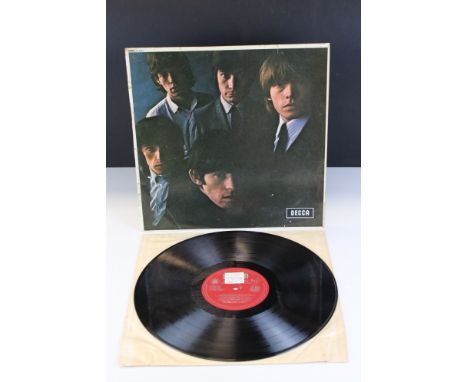 Vinyl - The Rolling Stones No. 2 Original UK Mono 1st press promo sample copy with 1A/2A matrices, Blind Man text, flip back 