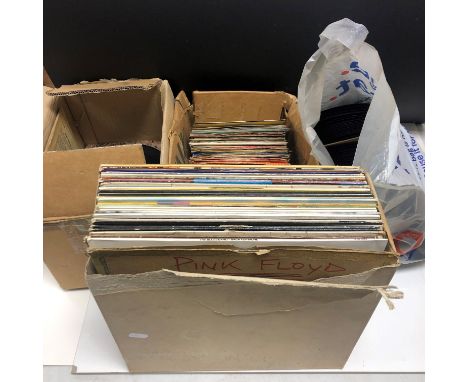 Vinyl - Collection of LP's &amp; 45's spanning genres and decades including Pink Floyd, The Blues Band, Buddy Guy, John Lee H