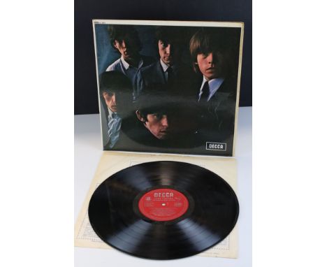 Vinyl - The Rolling Stones No. 2 Original UK Mono 1st press promo sample copy with 1A/1A matrices, rare paste over sleeve (19