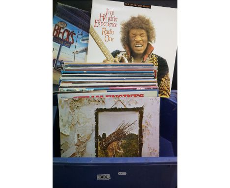 Vinyl - Around 40 Rock and Pop LPs to include Led ZeppelinThe Rolling Stones, Jimi Hendrix, ACDC, Eric Clapton etc, vg+ overa