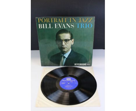 Vinyl - Jazz / Post Bop Bill Evans Trio Portrait In Jazz.  Original UK 1961 Blue Riverside labels Mono issue (1962 Riverside 