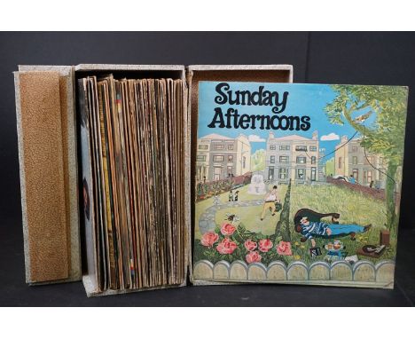 Vinyl - 34 Folk Rock / Acid Folk LP's including some private pressings, featuring Sunday Afternoons, Richard &amp; Linda Thom