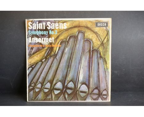 Vinyl - Classical Saint Saens Symphony No.3 SXL 6027 Decca wide band ED2.  Sleeve Vg+ Vinyl has some light sounds on side one