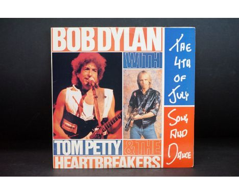 Vinyl - Bob Dylan with Tom Petty The 4th Of July and Song &amp; Dance (Shogun 13000) double album. Sleeves &amp; Vinyl Ex *