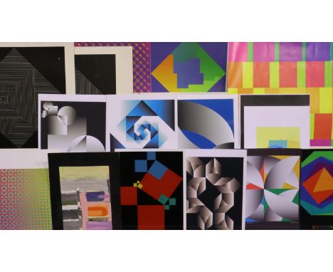 Portfolio of original artists cuts and prints by Keith Paul. UK P&amp;P Group 2 (£20+VAT for the first lot and £4+VAT for sub