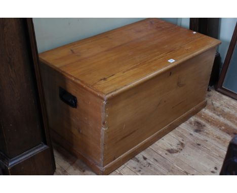 Pine trunk, 43cm by 88cm by 48cm.
