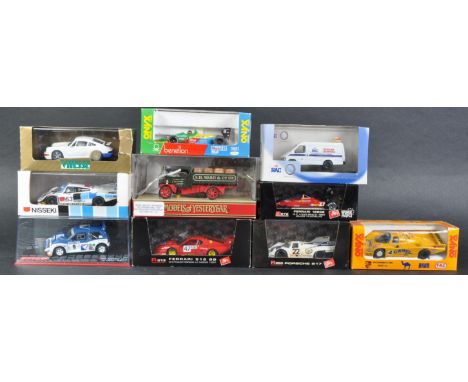 1/43 Scale Diecast - a collection of x10 assorted 1/43 scale precision diecast models. Includes; Brumm, Matchbox, Onyx, Champ