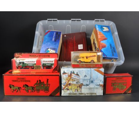 A collection of assorted Matchbox Models of Yesteryear / Y-Series diecast models to include; Y-19 Fowler Showman's Engine,YSH