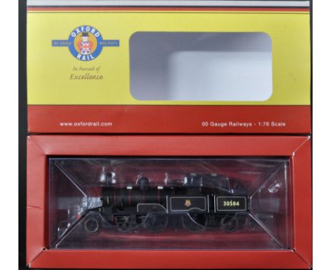 An original Oxford Rail 00 gauge model railway trainset locomotive engine No. OR76AR002 Class 415 Adams Radial 4-4-2T 30584 i