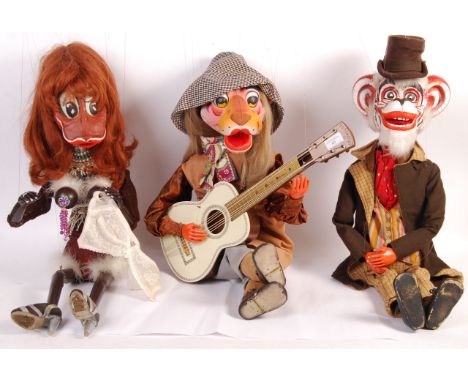 Carl Clifford - Master Puppeteer - A set of vintage 1970s / 1980s professionally made puppets - all from Carl Clifford's ' In