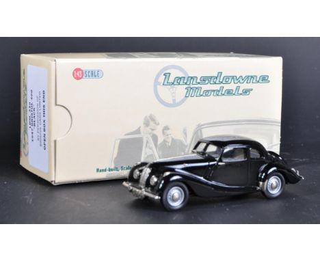 An original boxed Lansdowne Models / Brooklin Models 1/43 scale precision diecast model No. LDM 31a Bristol 400 in black. The