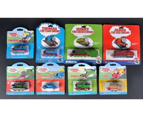 A collection of x8 assorted Ertl made Thomas The Tank Engine &amp; Friends diecast model trainset locomotives comprising; Tho