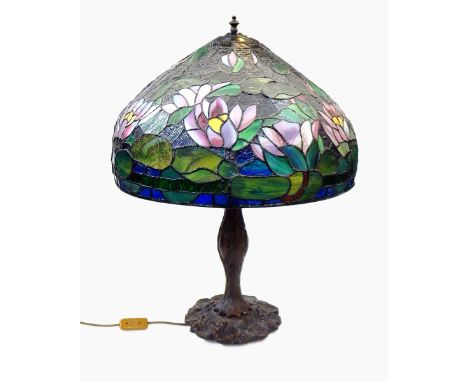 Tiffany-style lamp, 70cm high 