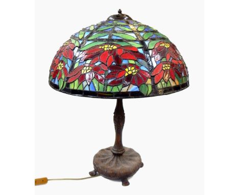 Tiffany-style lamp, 72cm high 