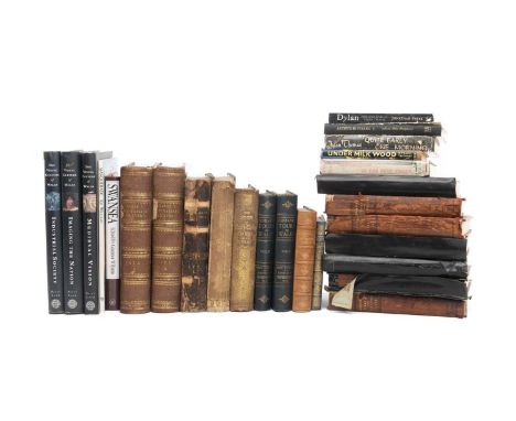 ASSORTED ANTIQUARIAN, WELSH & OTHER BOOKS, including Darwin (Charles) A Naturalist's Voyage, 1897; Hanes Y Brytaniaid A'r Cym