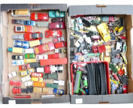 A Collection of Vintage toy cars: including Dinky, Days gone, Welly, Matchbox, Lledo, Condon etc, together Ertl Thomas the ta