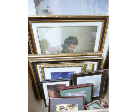 A collection of Framed Prints to include: landscape and portrait theme items