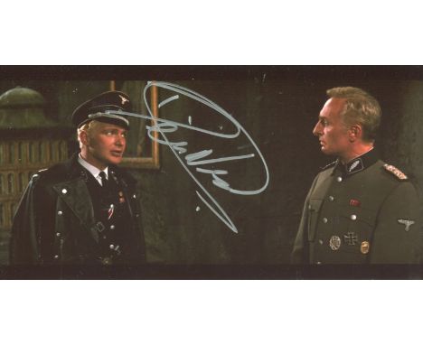 WHERE EAGLES DARE: 6x12 inch photo, hand signed by actor Derren Nesbitt, who starred as Major Von Papen in Where Eagles Dare,