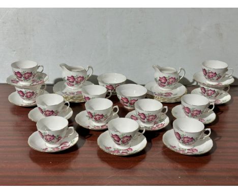 A 40 piece Crown Royal tea service. Including 2 cake plates (not in first picture)