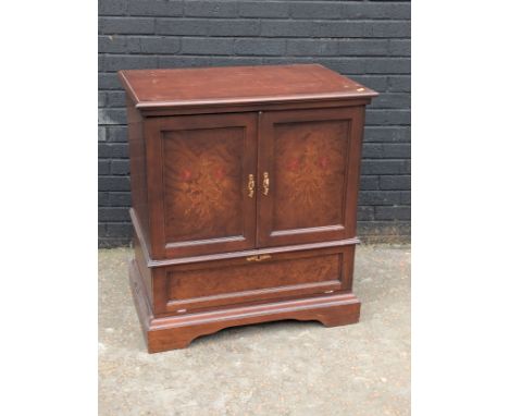 Vintage stereo entertainment cabinet