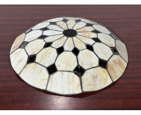 A Tiffany style light shade. 37cm