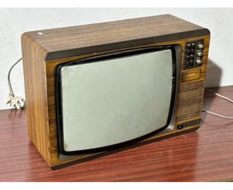 A vintage PYE studio colour television. 1960’s/70’s. 61x48x40cm