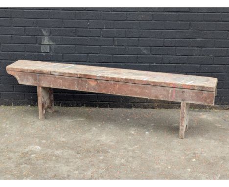 Vintage pine bench