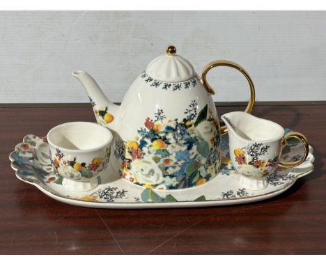 An Anthropologie tea service