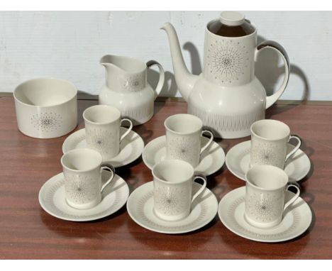A Royal Doulton Morning Star coffee service