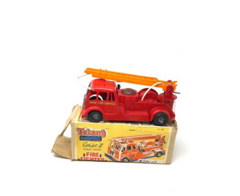 Vintage original boxed Triang minic fire fighter 