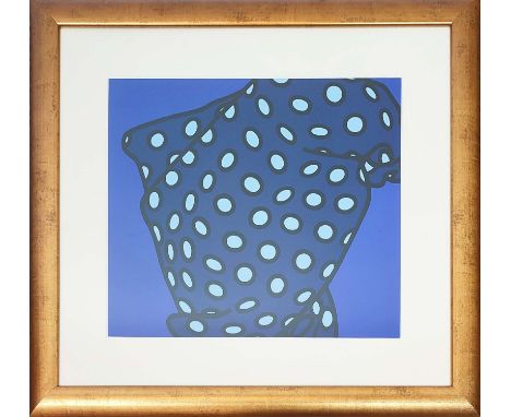 PATRICK CAULFIELD, 'She'll have forgotten her scarf', from 'Some Poems of Jules La Forgue, 1973, unsigned, unnumbered, frame 