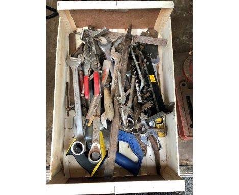 Box of tools from house clearance 