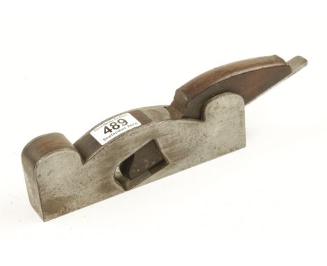 A 1 1/4" iron shoulder plane with rosewood infill and wedge some light pitting G 