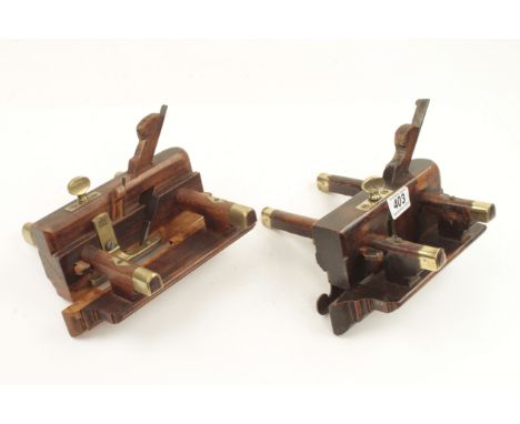 A little used pair of plough and sash fillester by MARPLES with 'trial 1' stamp G+ 